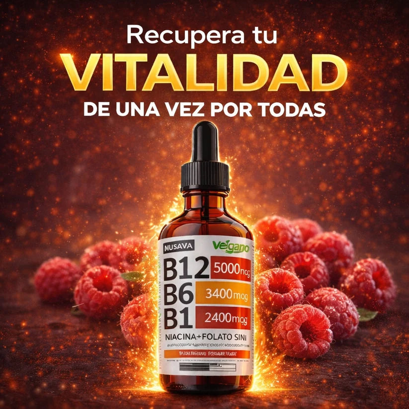 VITAMINA B12 CON FRAMBUESA